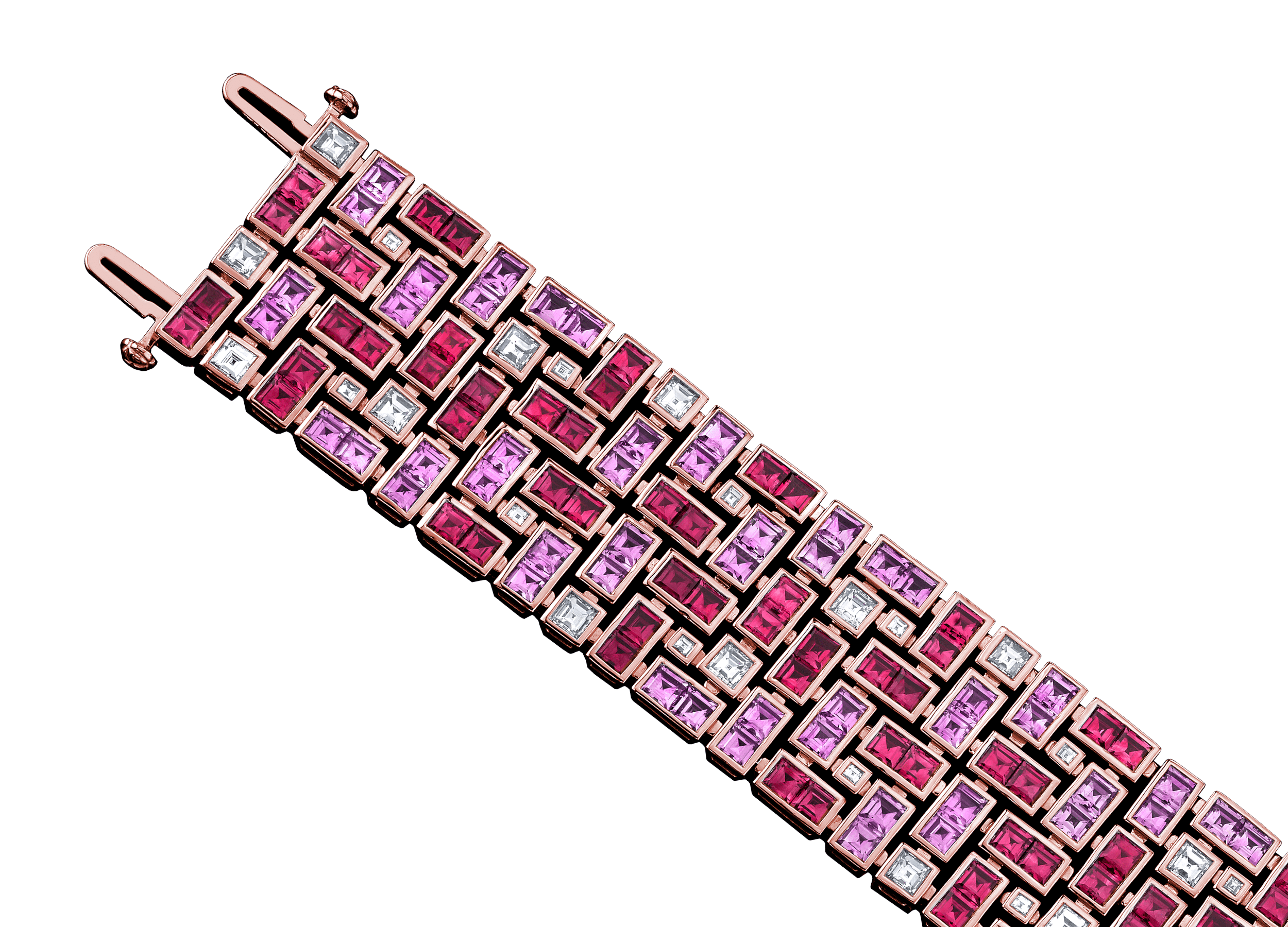 Robert Procop – Ruby & Pink Sapphire Bracelet