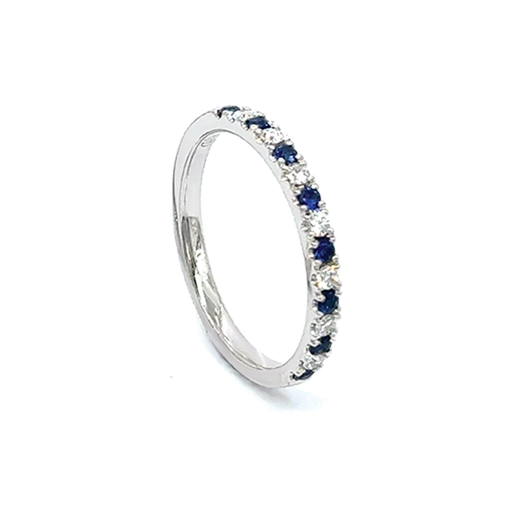 Sapphire Diamond Ring