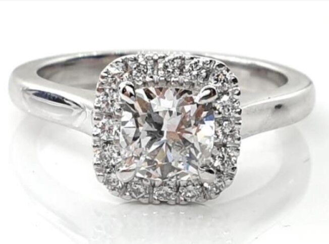 Halo Style 1ct Diamond Ring